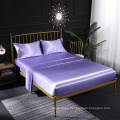 Summer Ice Silk Cheep Bed Sheet Comforter Cover Bedding Set Silk